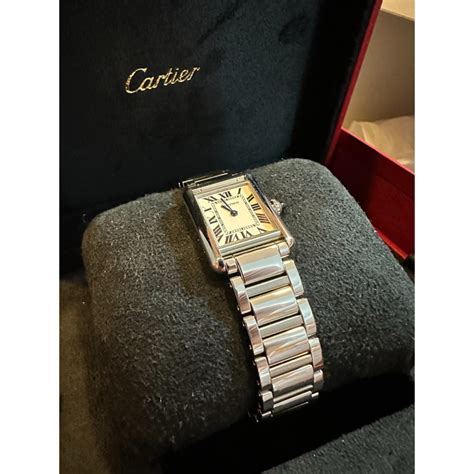 cartier tank must 錶帶